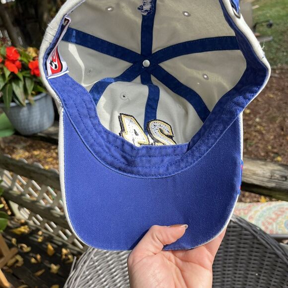 VINTAGE NASCAR Jeff Gordon #24 Network Adjustable Dad Cap, Beige, Chase Authenti - Picture 5 of 6